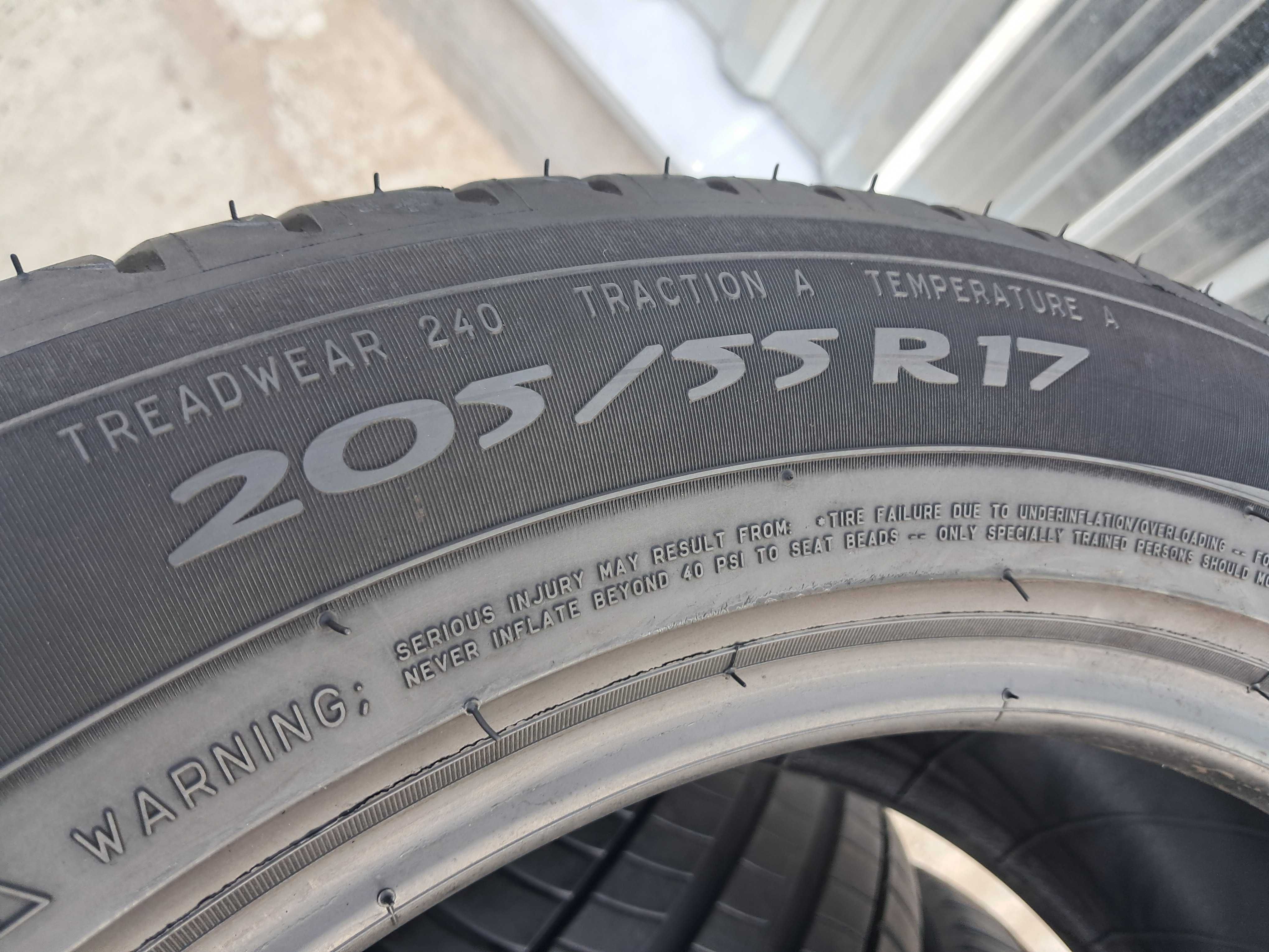 Резина літо 90% протектор Michelin 205/55 R17 Primacy 3