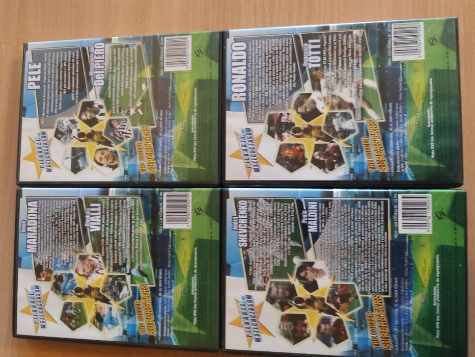 Dvd Piłkarze Wszechczasow