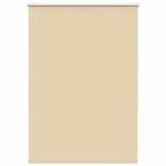 Vidaxl Roleta Zaciemniająca Beżowa 100X130 Cm Szerokość Tkaniny 95,7Cm