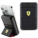 Powerbank Ferrari Metal Logo MagSafe indukcyjny 15W 10000 mAh