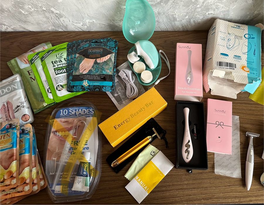 Электро массажер для лица Микротоки Насадки для щетки Clarisonic новые