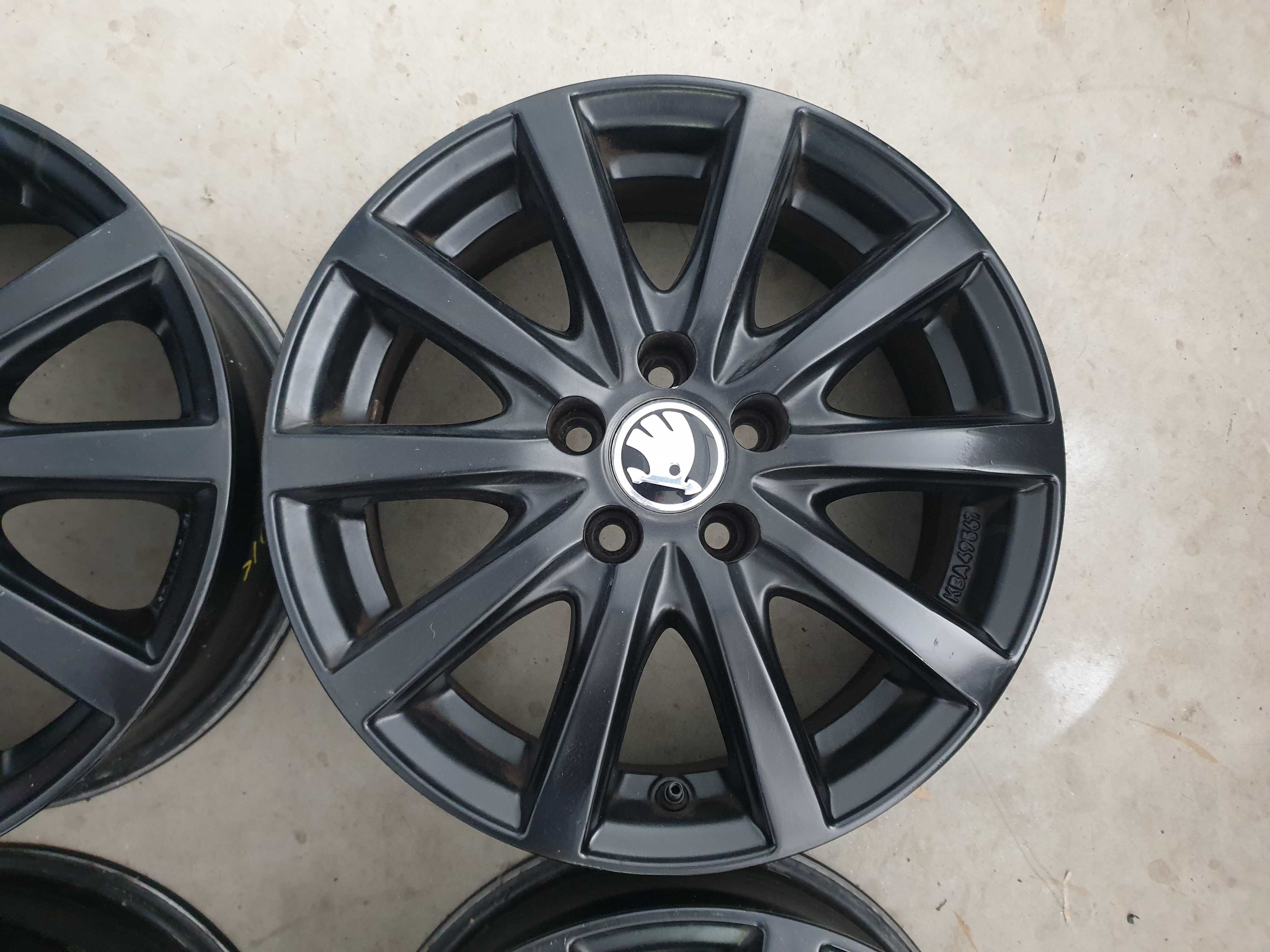 Alufelgi 15" 5x100 Skoda Fabia Praktik Rapid Roomster Scala Octavia I