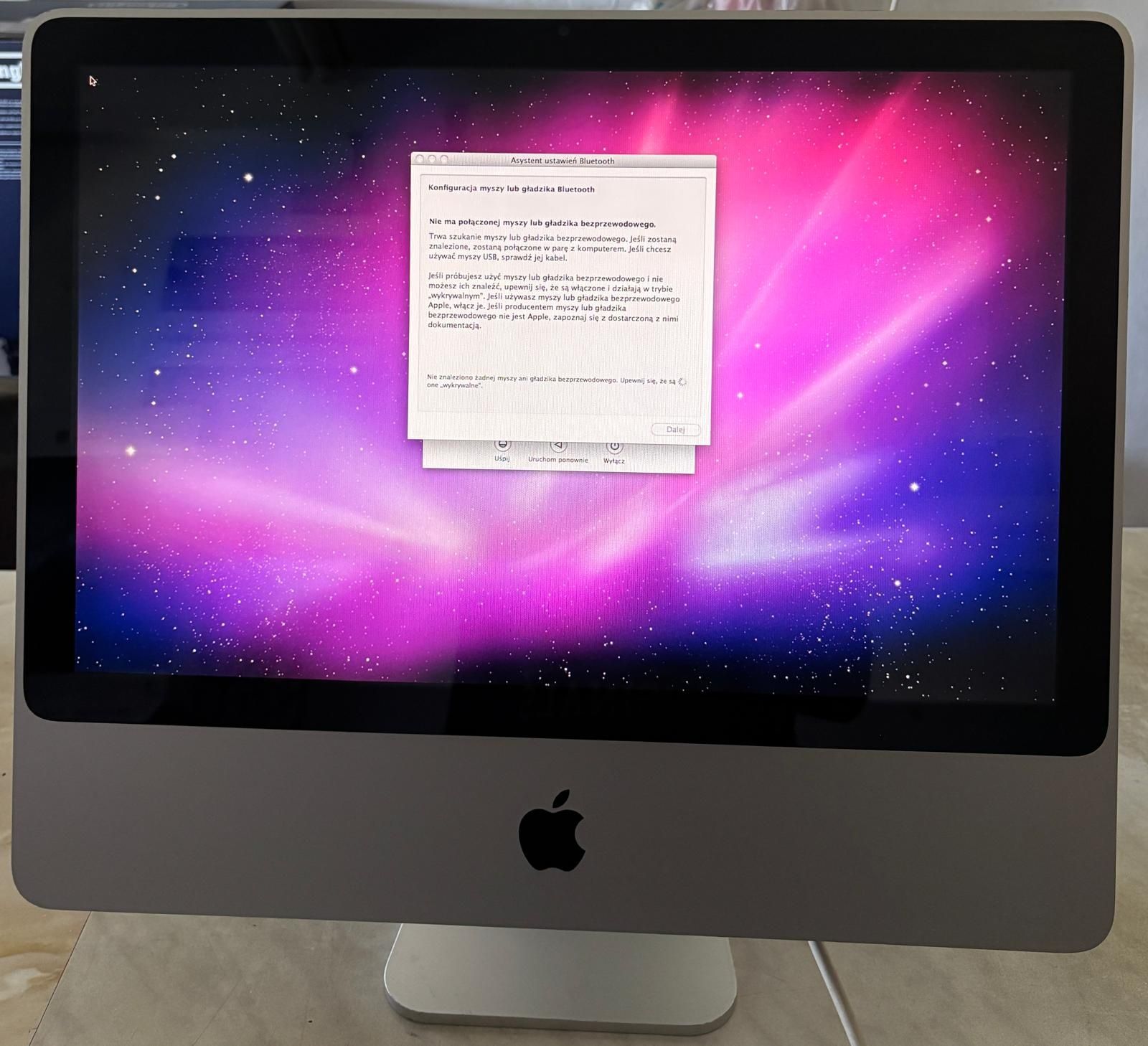 IMac 1311 OS Apple 21,5" cala cali iPhone Ipod komputer stacjonarny mo