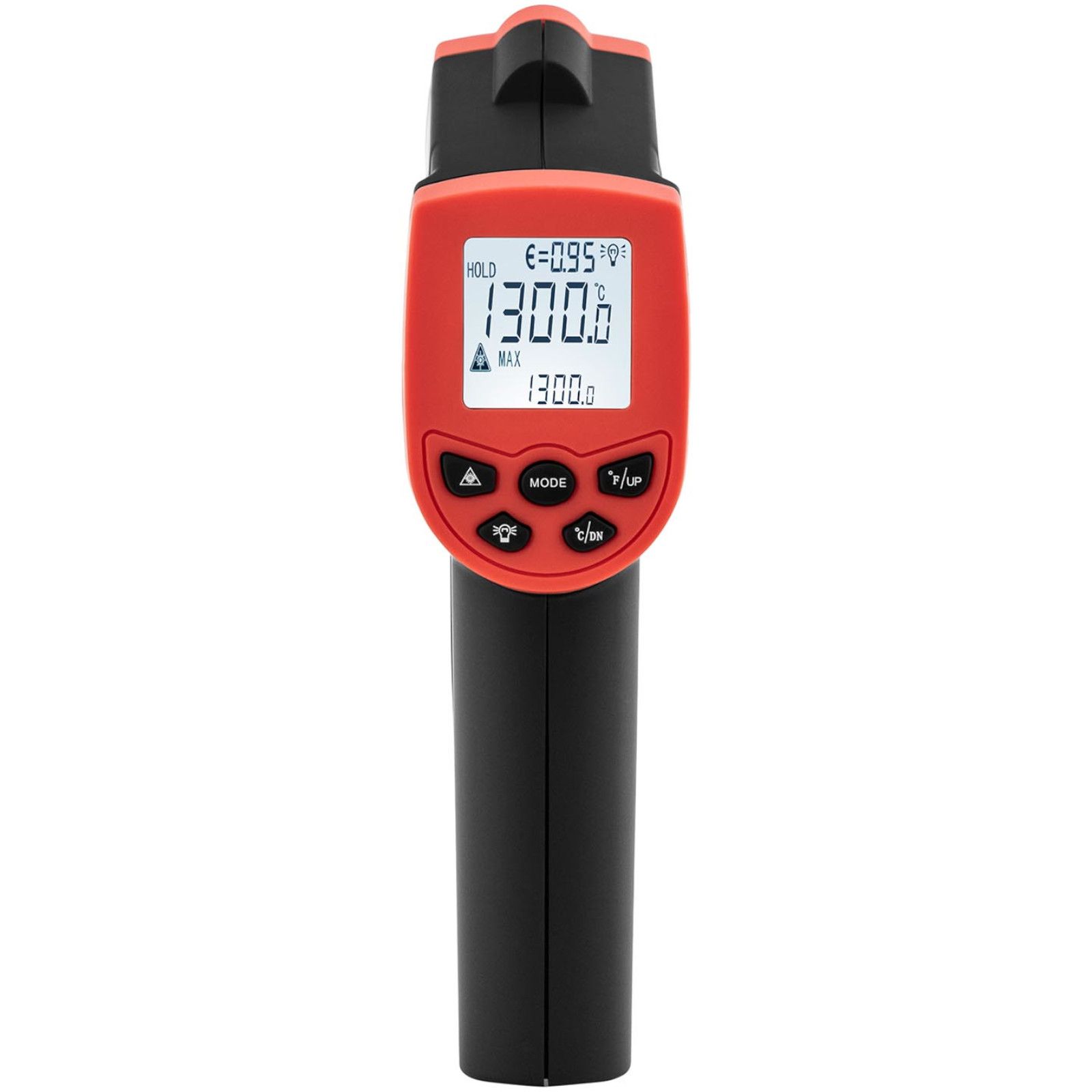 termometr przemysłowy laserowy pirometr zakres -50 do 1300deg;c
