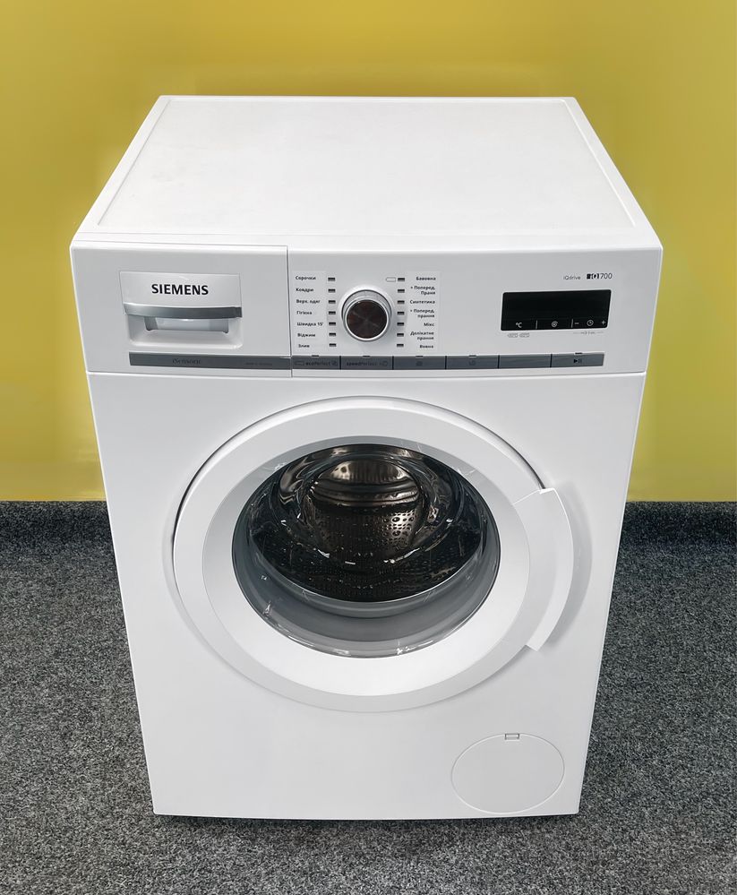 СМА Siemens iQ700 WM14W4L7DN 8кг 1400об/мин Укр I Рус язык