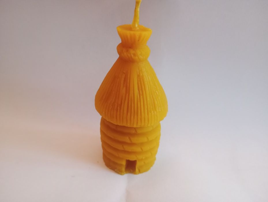 Świeczki z wosku pszczelego