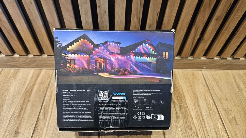 Govee Outdoor Projector Light projektor zewnatrzny na dom swiateczny