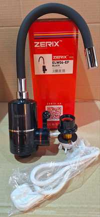 Проточный водонагреватель Zerix elw06-ef black