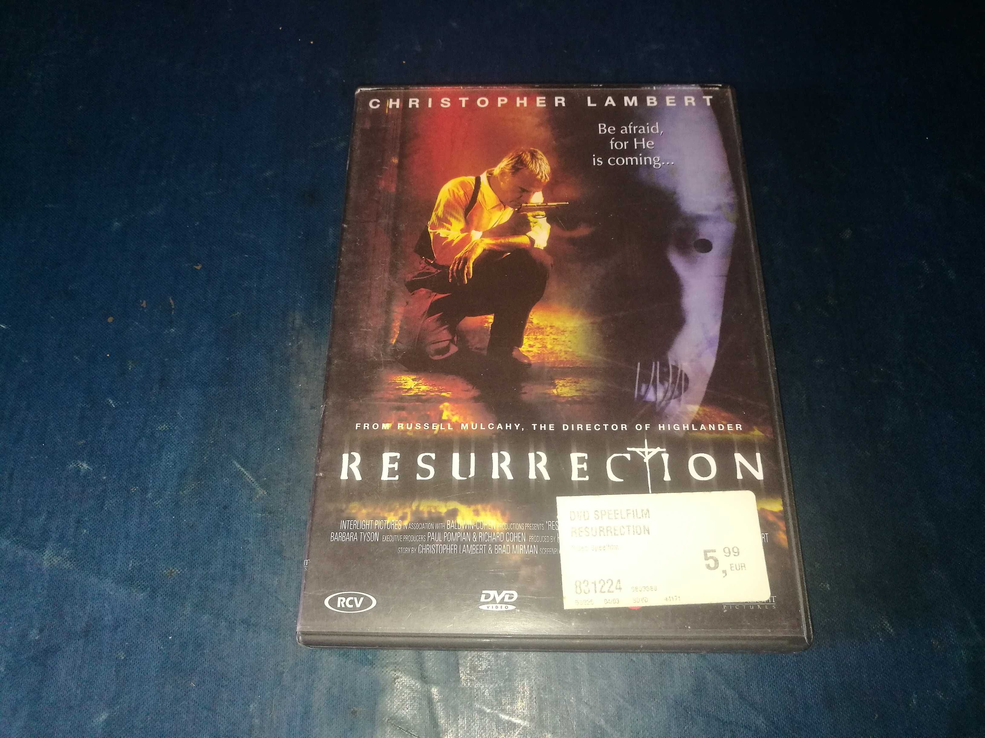 RESURRECTION	DVD legendagem em Inglês