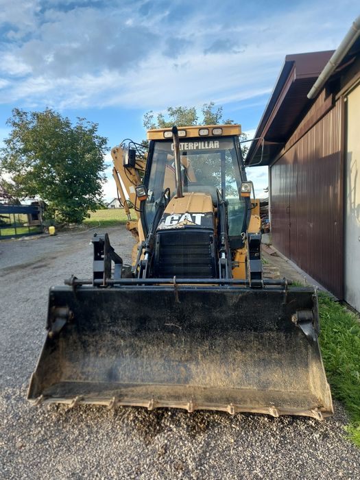 Koparko ładowarka Caterpillar 428d
