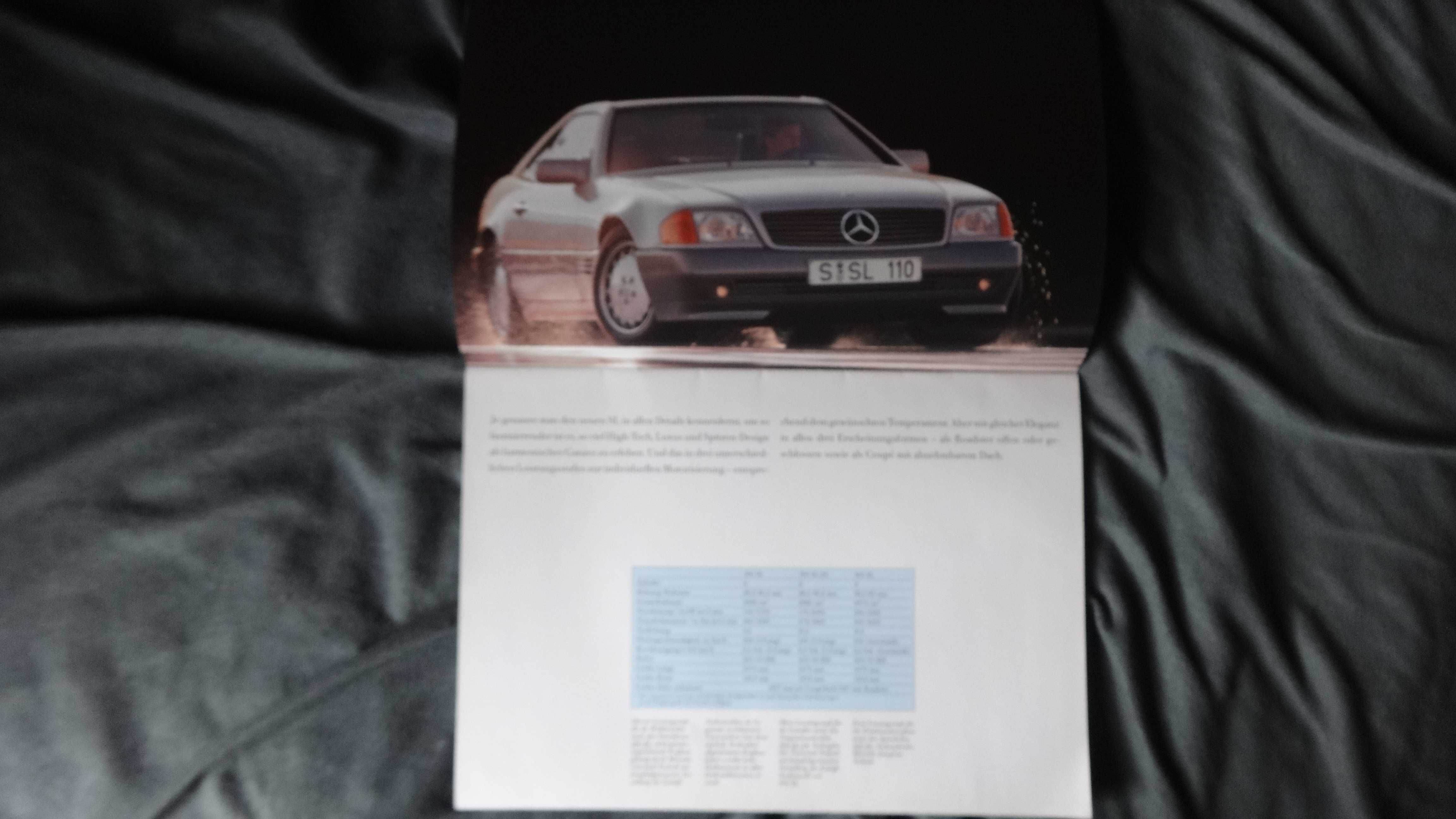 Prospekt Mercedes 1989