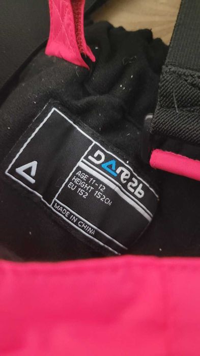 Зимний полукомбинезон для девочки