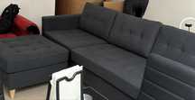 Sofa kasa malmo cinzento escuro
