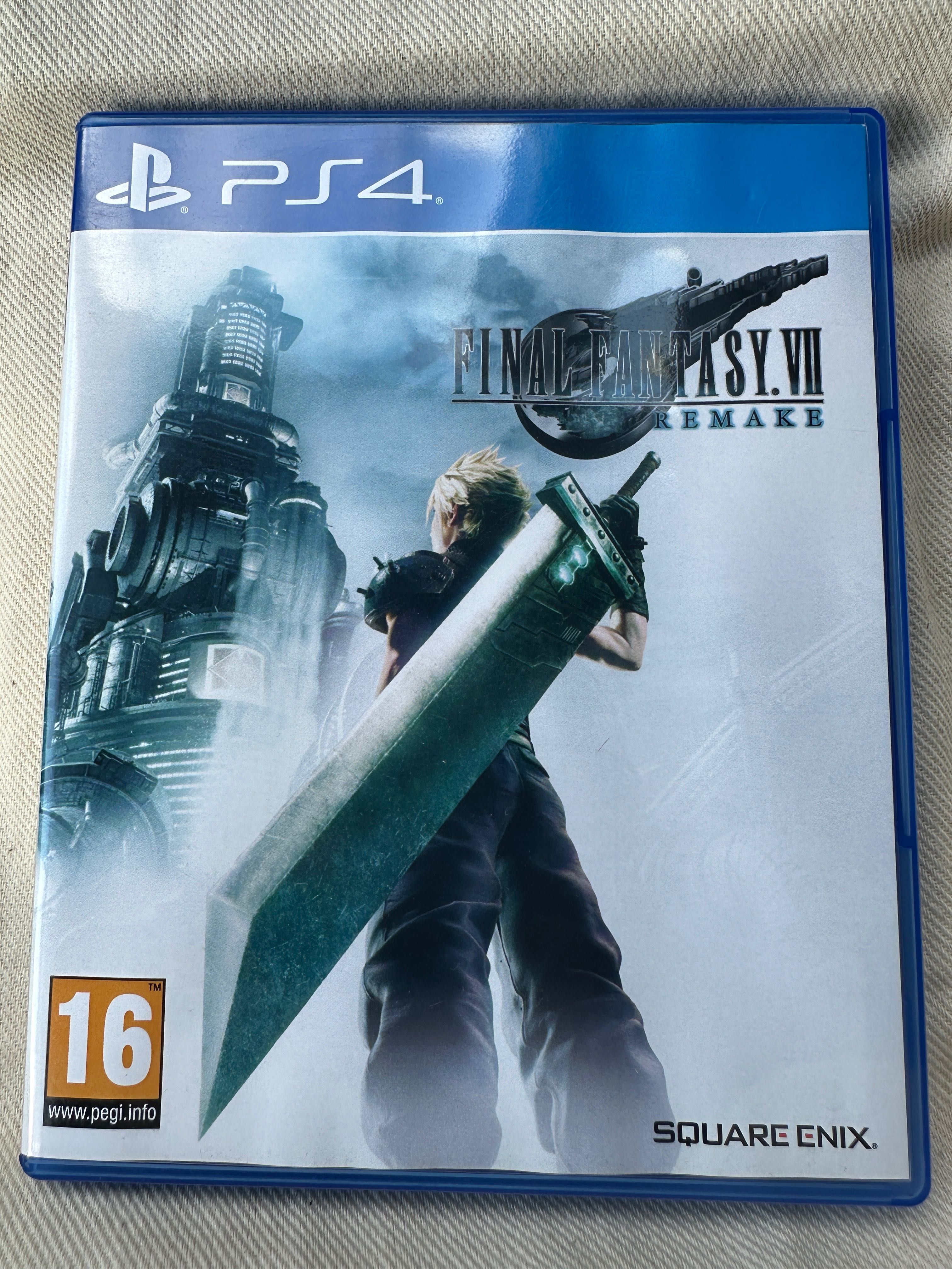 Final Fantasy VII Remake - PS4 - prawie nowa