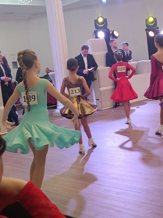 Сукня Бейсик з двома спідницями, стандарт і латина, 122