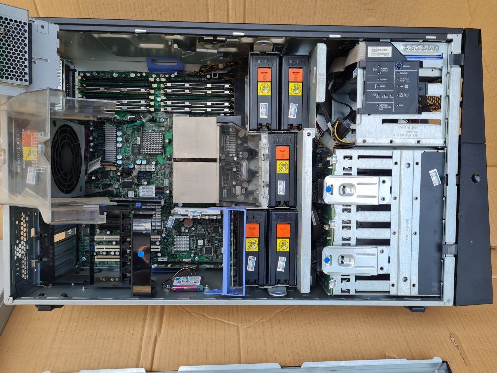 Serwer IBM X3500 system 32gb ram 2x xeon E5440