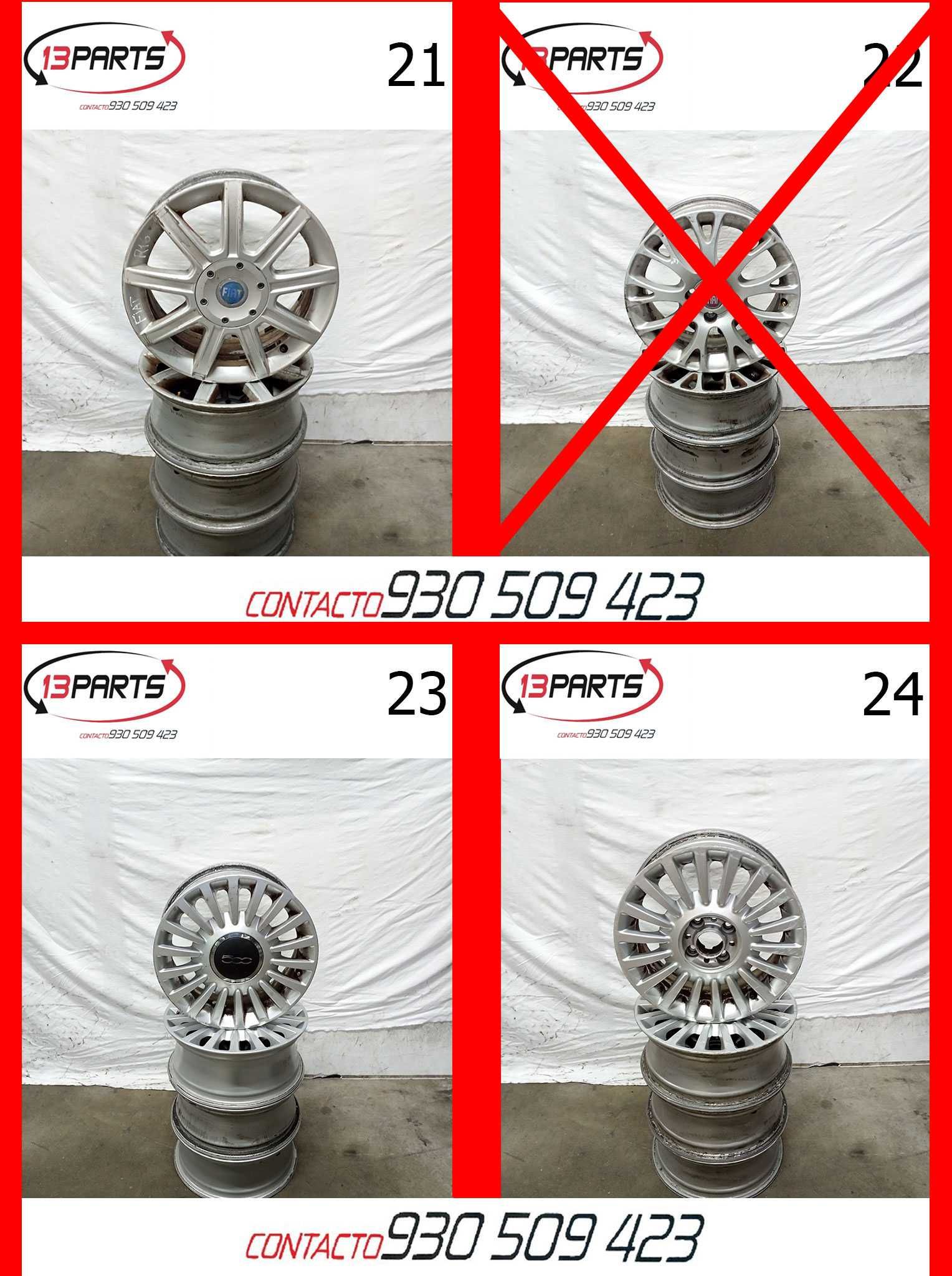Conjuntos Jantes Especiais Fiat