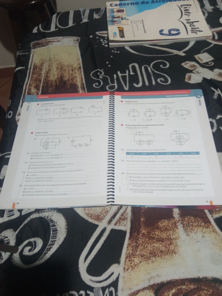 Caderno de atividades Física e química 9o ano