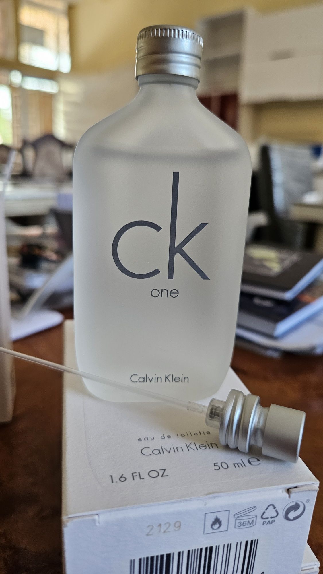 Туалетная вода Calvin Klein CK One 50мл.-100% оригинал.