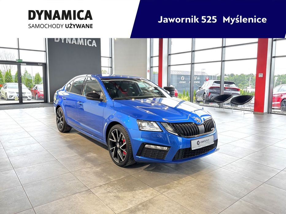 Skoda Octavia RS 2.0TSI 245KM DSG 2019 r., salon PL, f-a VAT, przebieg 123tys.km