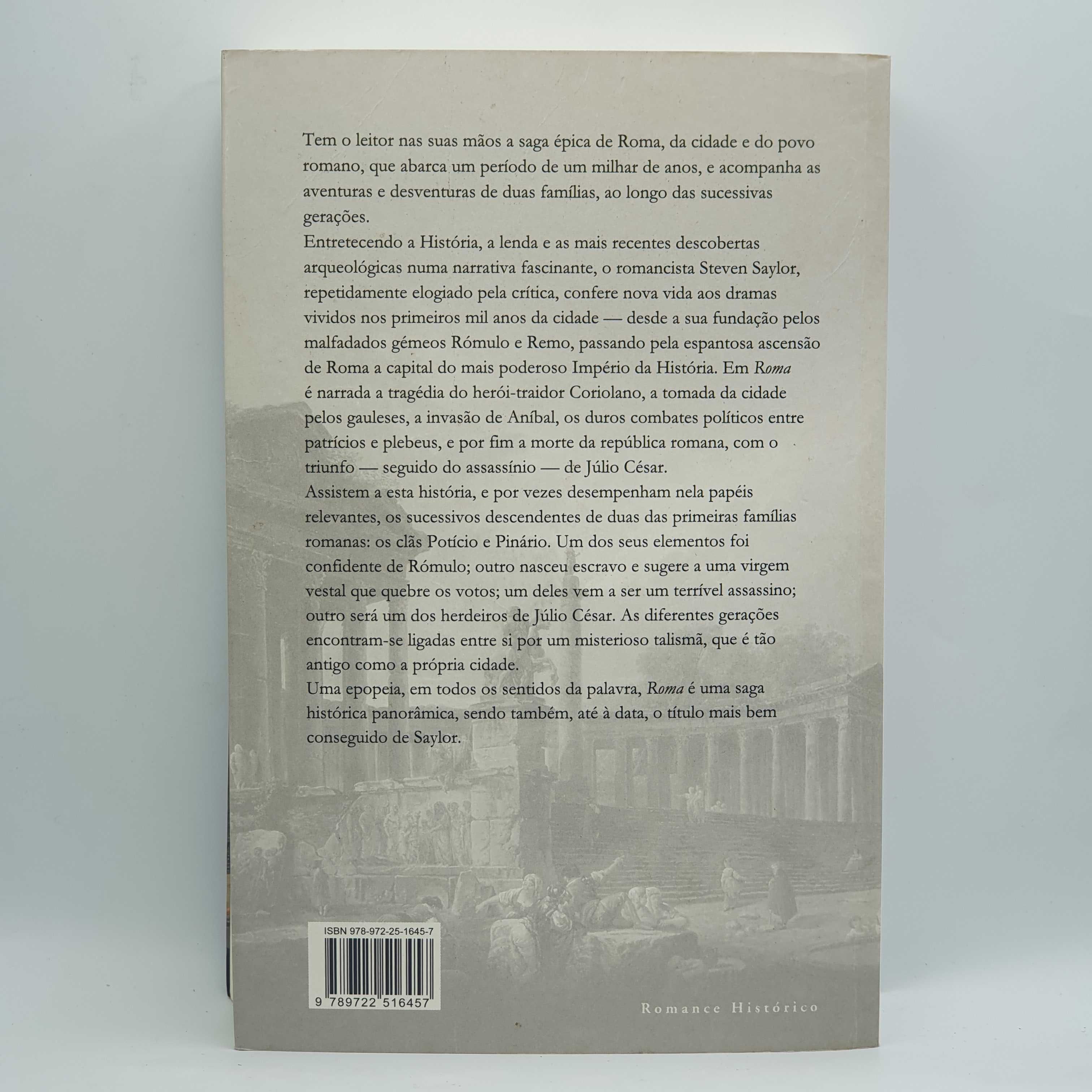 Livro - Steven Saylor - Roma - CXB