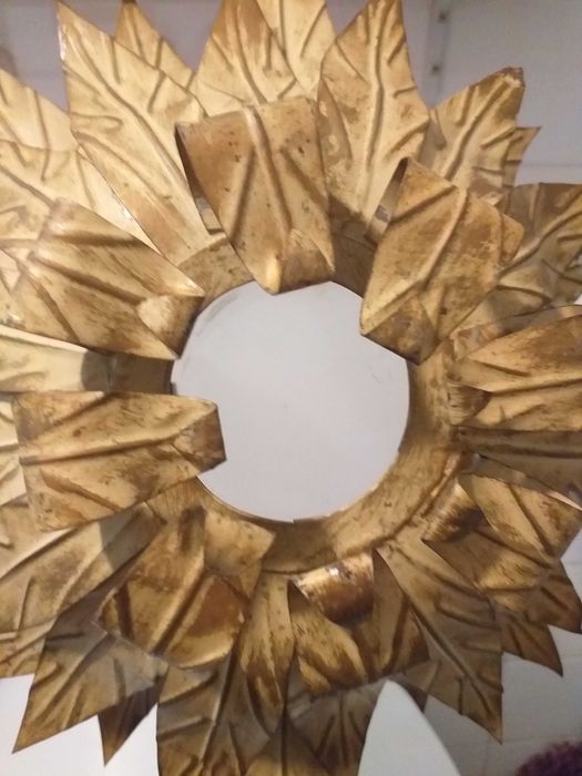 Abat-jour de tecto (folha de Flandres pintada - artesanal)