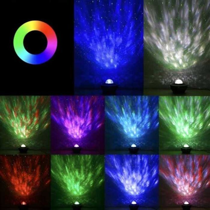 PROJEKTOR GWIAZD Dla Dzieci Nieba Lampka Nocna Głośnik BLUETOOTH
