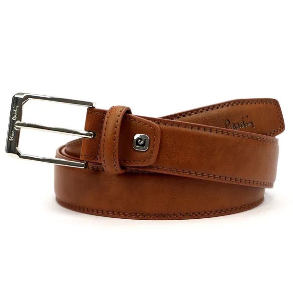 pasek męski pierre cardin fwjx5 double black-blue