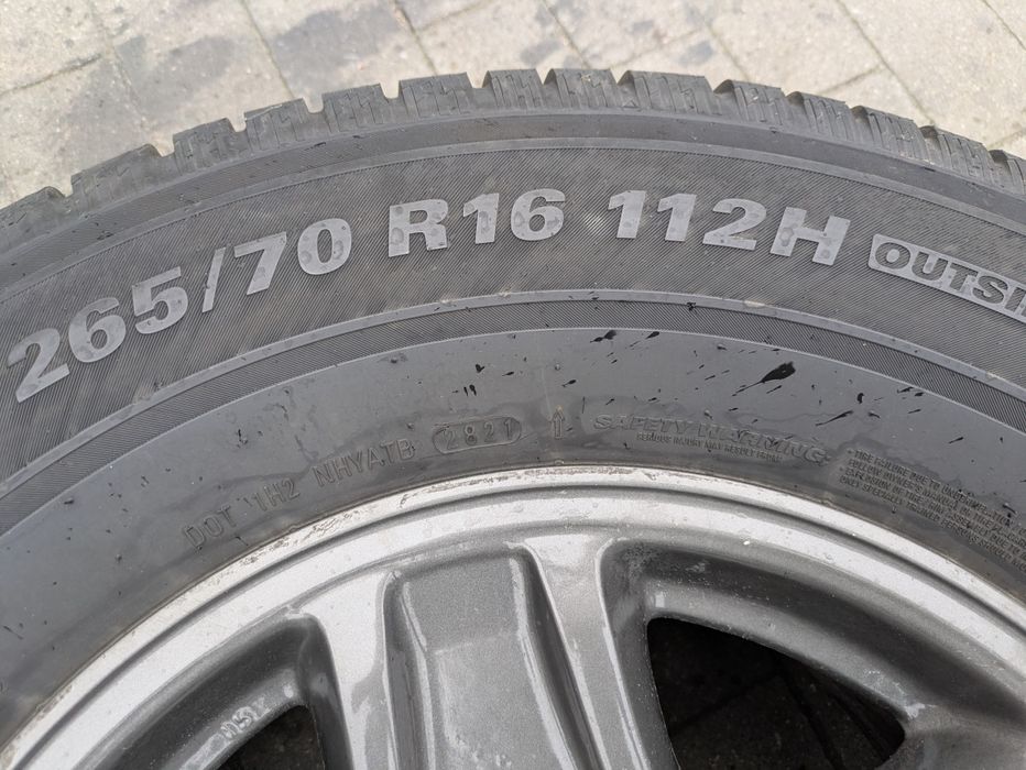 Koła Toyota Landcruiser 6x139,7   265/70R16 Kumho