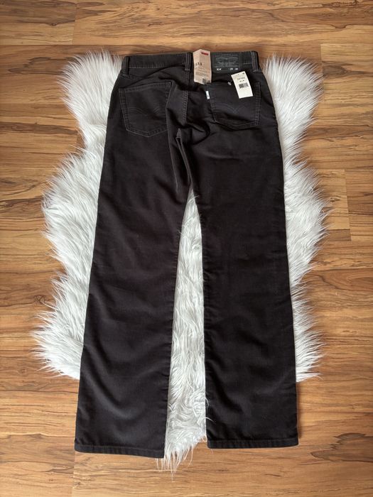 Nowe spodnie Levi’s 514 W:29 L:30 slimowane, sztruksowe