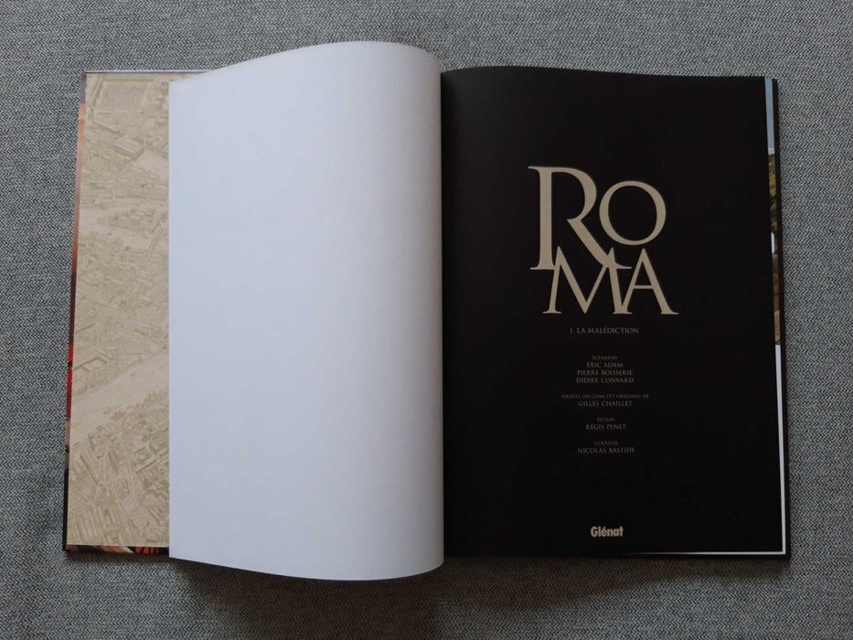 BD "Roma - La malédiction Tome 1"