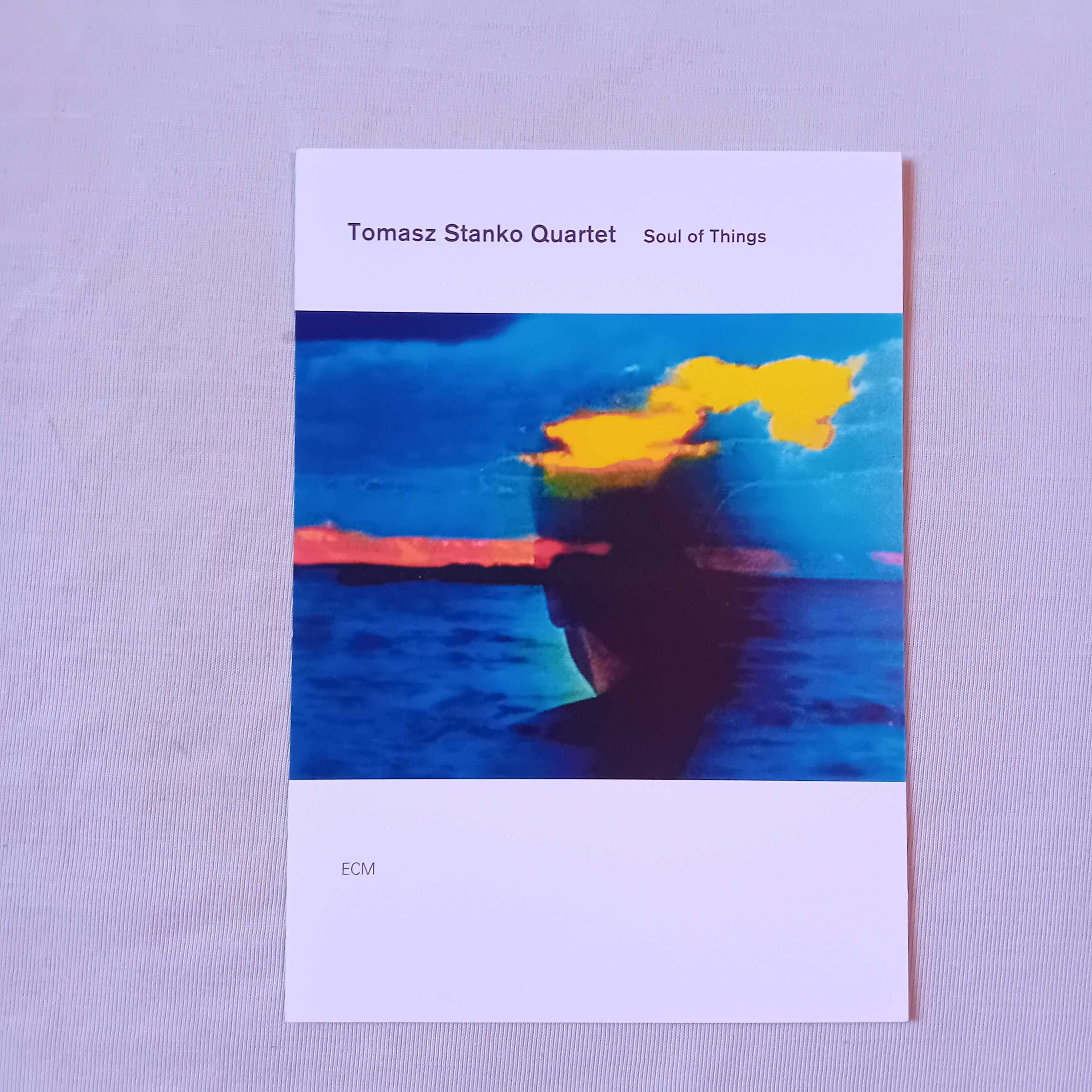 Pocztówka rekl.: Tomasz Stańko Quartet - Soul of Things. ECM Rec. 2002