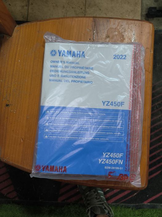 Yamaha yz 450f de 2022