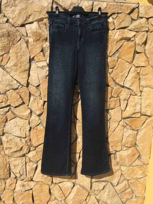 Dois pares de jeans Hollister, Bootcut novos e sem etiqueta 6L/7L/28W