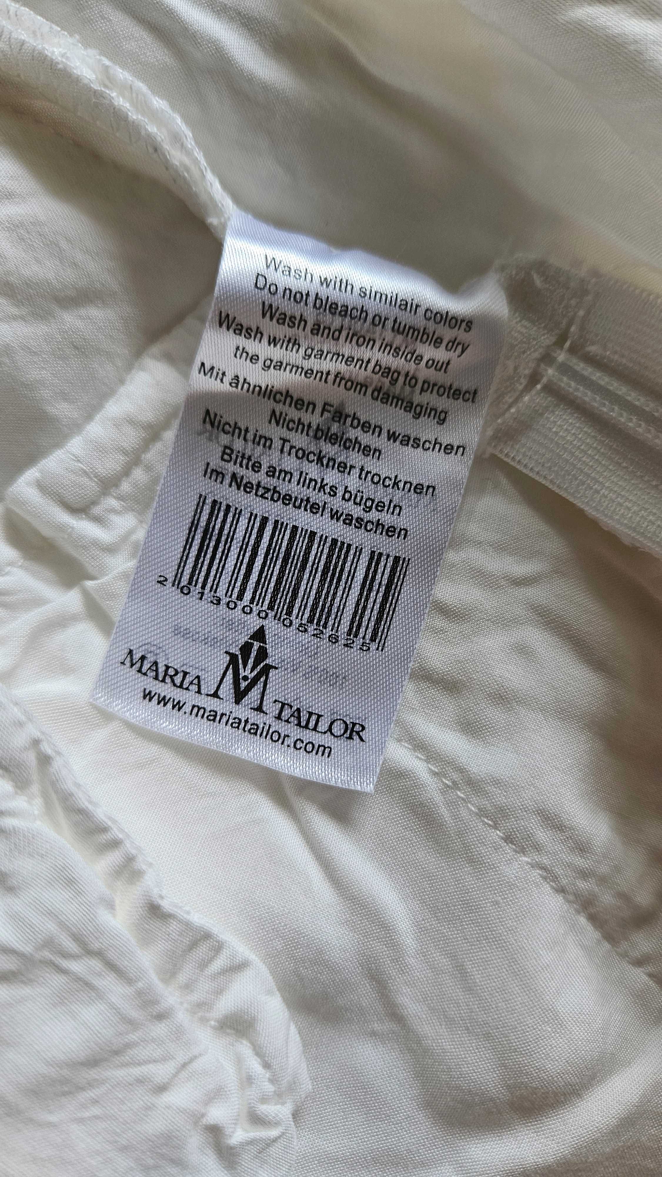 Komplet boho bluzka na ramiączkach spodenki szorty Maria Taylor M 36