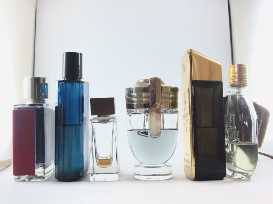 Perfumes cheios/metade originais Homem