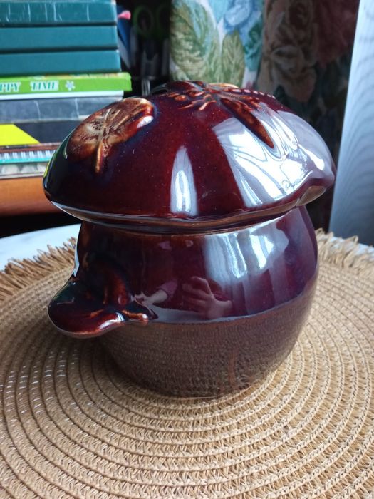 Копилка майолика гриб времён СССР