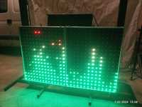 Parawan ekran LED dla DJa stanowisko stół towery