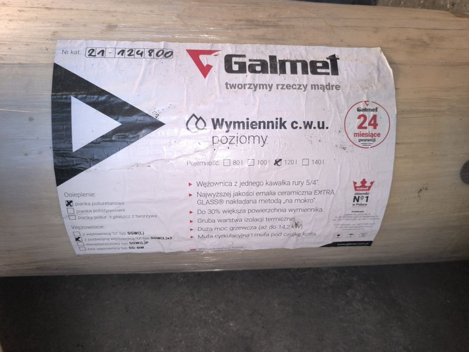 Bojler GaLMET 120 l