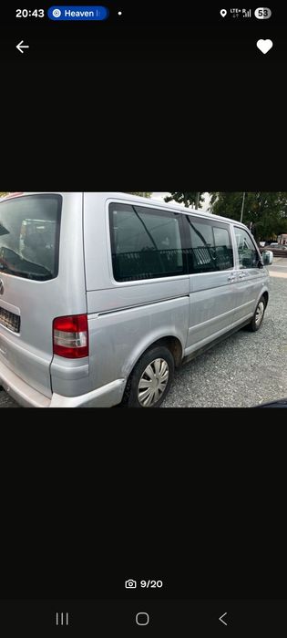 T5 MULTIVAN 1.9 TDI Manual Orginał