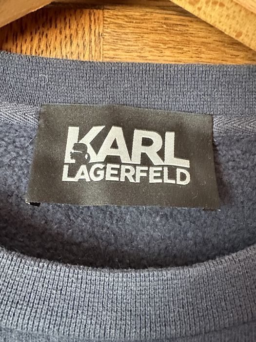 Bluza Karl Lagerfeld XS/34 granatowa