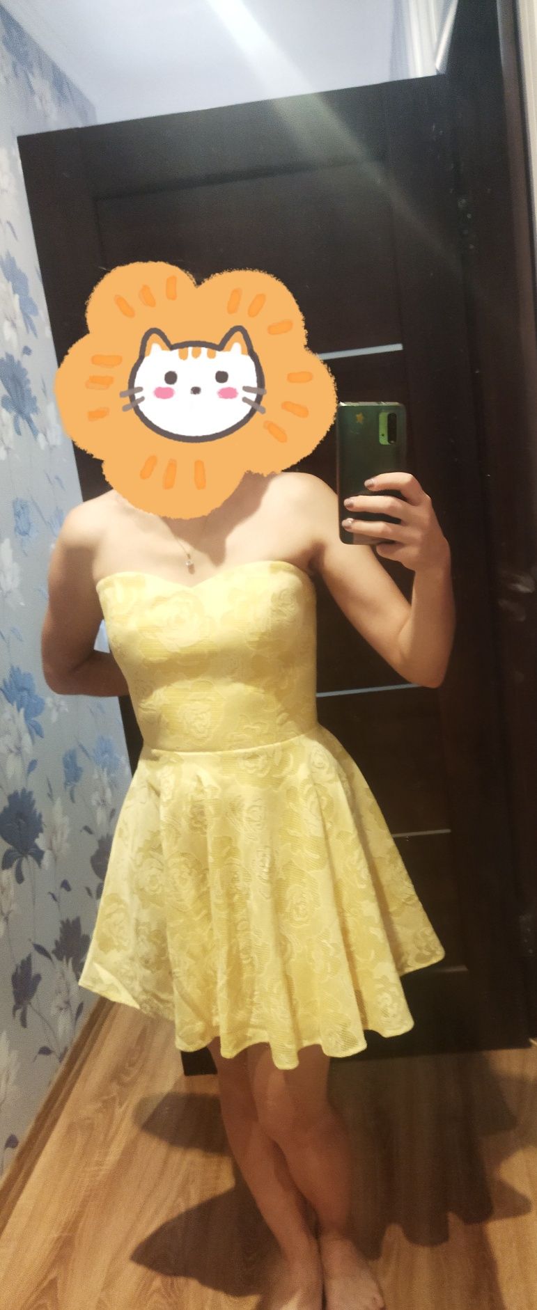 Яскраво жовта сукня. Платье, сарафан
