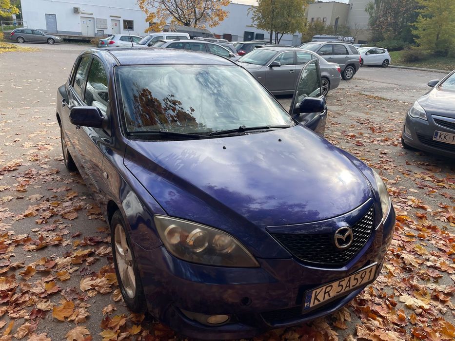 Mazda 3 Mazda 3 2004 – 1.6 benzyna – 4300 zł (do negocjacji)