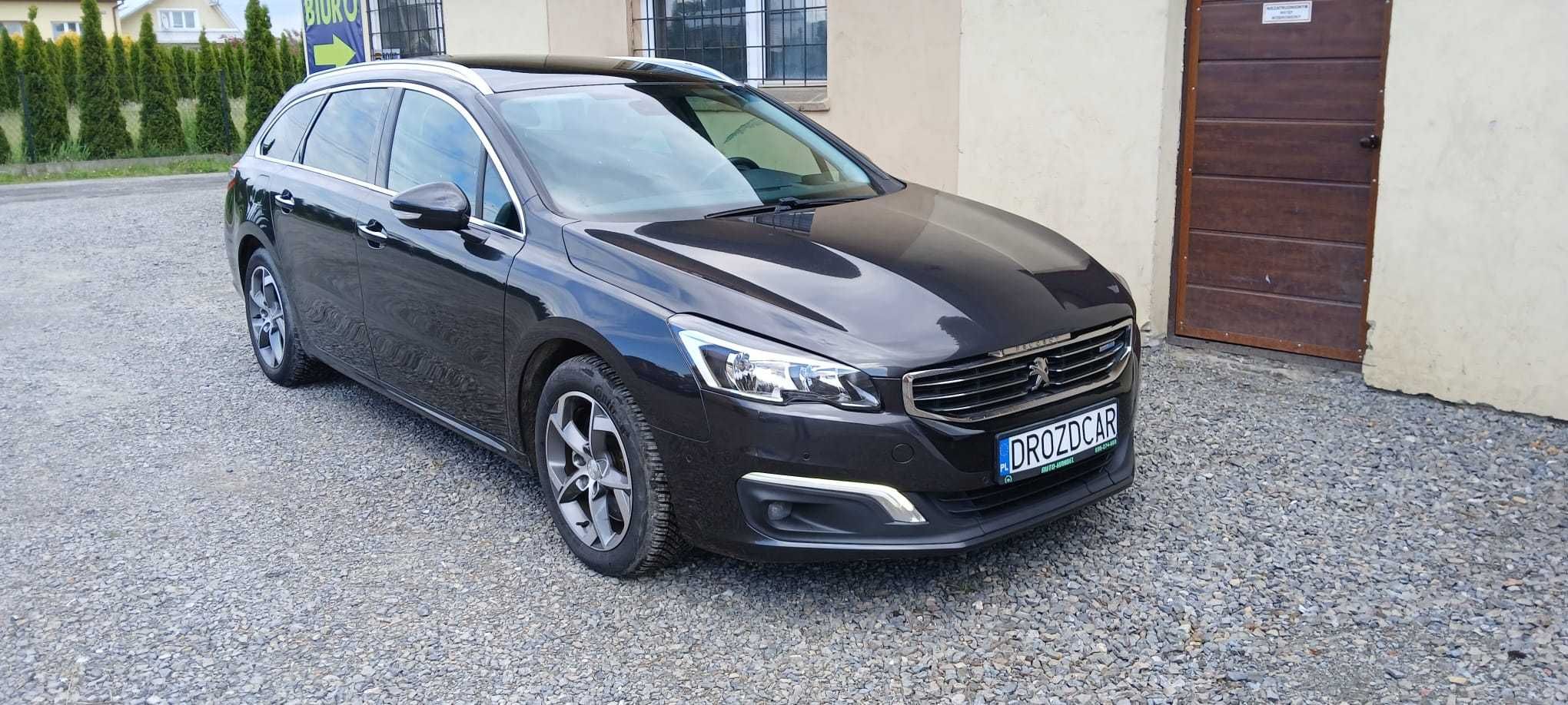 Peugeot 508 I 2.0, 2015r, allure BLUE HDi,panorama, bogato wyposażony