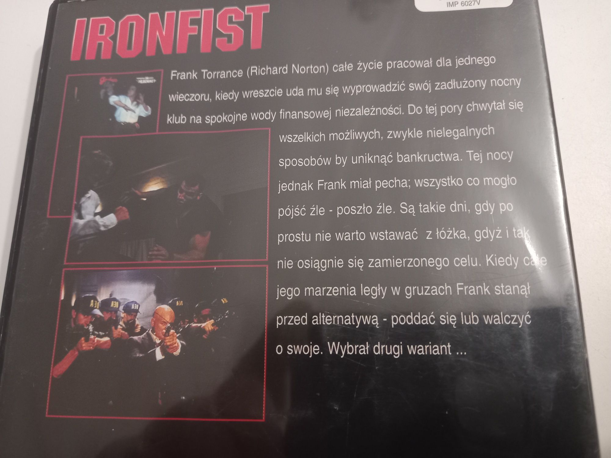 Film Ironfist Video CD