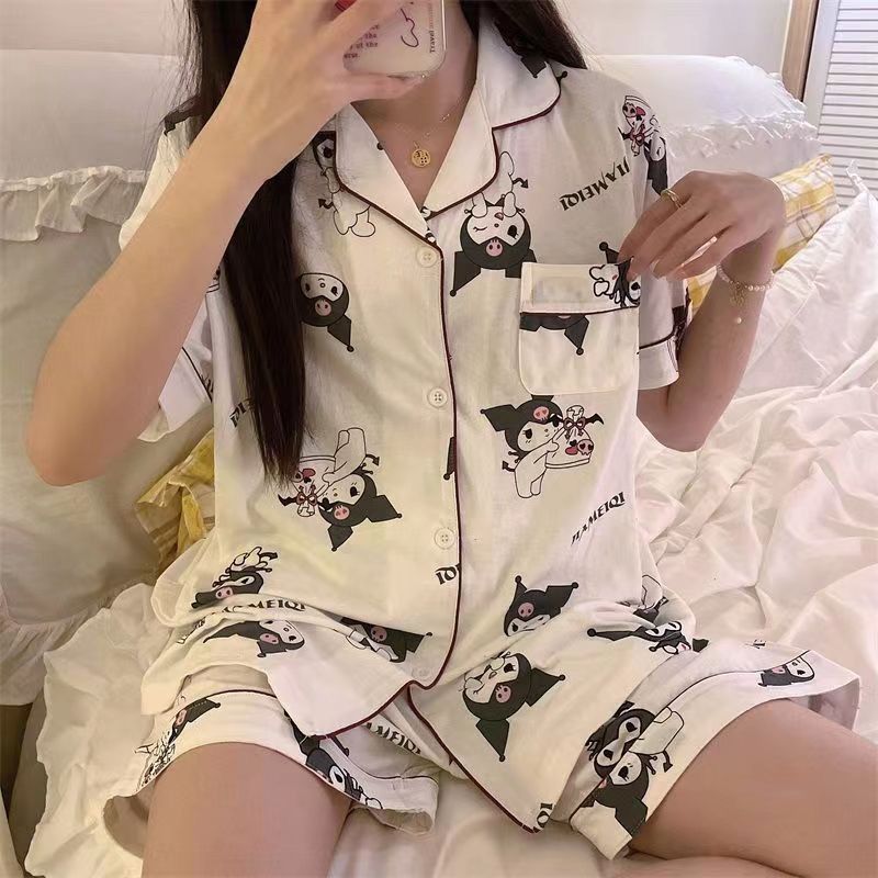 Пижама Hello kitty, Cinnamoroll, Kuromi, для девочек 10-13 лет