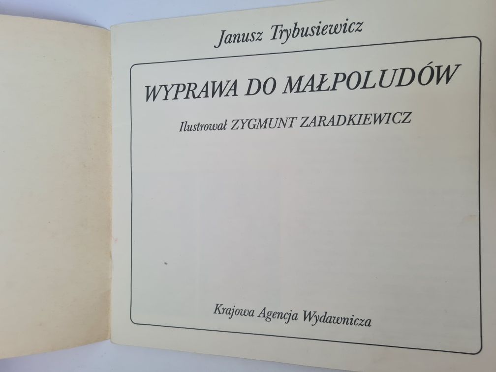 Wyprawa do Małpoludów - Janusz Trybusiewicz