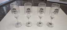 Kieliszki na Prosecco - Stock -4 szt w kartonie -nowe
