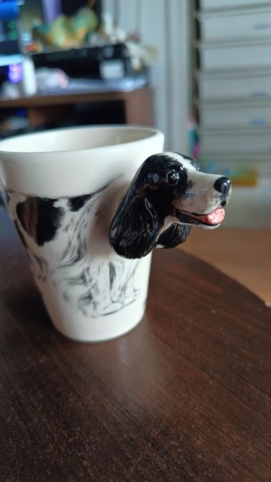 Piękny kubek blue witch cocker spaniel