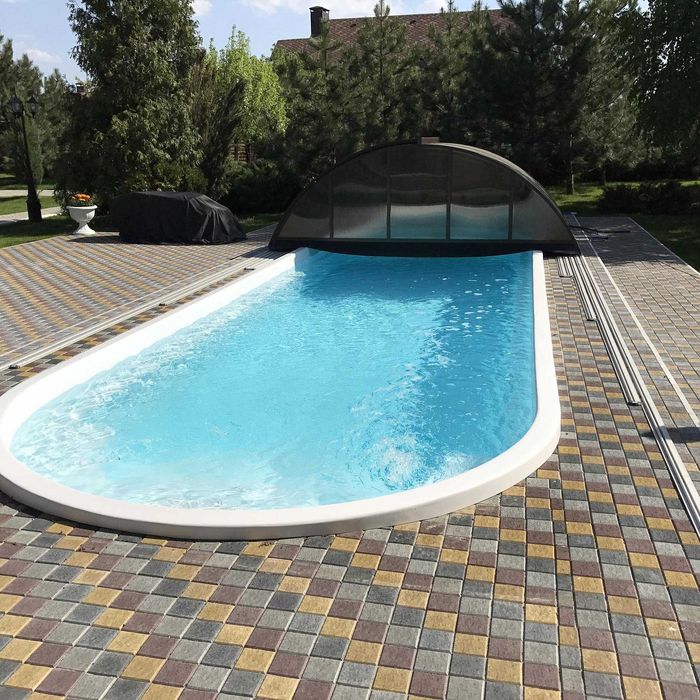 Басейн Лагуна 8.1 М | Монтаж під ключ / Швидке встановлення